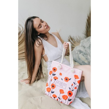Women's beach bag "Summer Time", 35x40 cm-14
