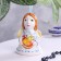 Bell "Angel", 13 cm, Mayolik