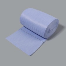 A set of disposable collars, in a roll, without a sticky layer, 8 × 40 cm, 100 pcs, the color of the blue