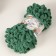 Yarn "Puffy" 100 % micropoliester 9m/100g (532 Green grass)
