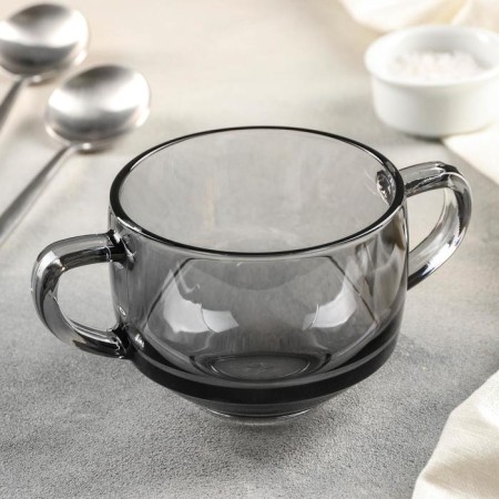 Glass broth "Gray", 480 ml