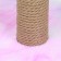 A column-bungee with a sunbed, 35 x 35 x 50 cm, pink-white