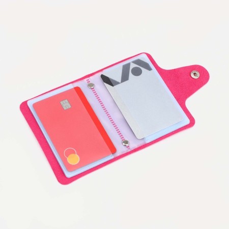 Busmaker on the button, 12 cards, the color of fuchsia-2