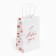 Gift package "Happy New Year", snowflakes, white craft, 12 x 21 x 9 cm, new year