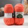 Yarn "Narodnaya" 30% wool, 70% acrylic volume 220m/100g (351-sv. Coral)