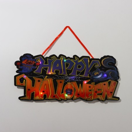Decorative luminous jewelry (suspension) of "Otkhozy Halloween" 18x43 cm-5