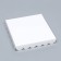 Box for cookies, white, 21 x 21 x 3 cm
