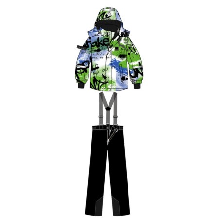 Winter kit for the boy PlayTode: jacket and trousers, height 140 cm-13