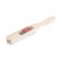 Metallic manual scrap brush, wooden handle, 4-row