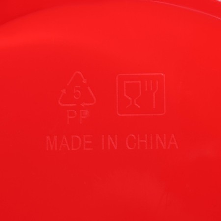 Tortopic with a lid, a removable stand for cakes, 11 cells, 30.5 × 21.5 cm, red color-9