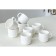 Ceramic "Swallows" white mug, 260 ml, white color