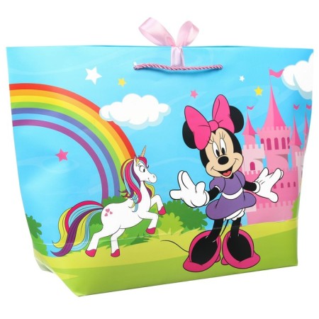 Gift package, 46x31x13 cm, packaging, Minnie Mouse and unicorn-5