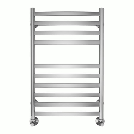 Water towel Terminus "Aviel" P10, 500x800 mm, lower connection, chrome