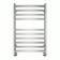 Water towel Terminus "Aviel" P10, 500x800 mm, lower connection, chrome