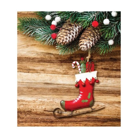 A set of napkins for setting the table "Skates with a surprise", rectangular, size 32x46 cm, 4 pcs-2