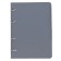 Notebook on rings A5 120 sheets in Calligrata cage gray, plastic cover, offset unit