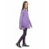 Set for girls, height 140 cm, purple color
