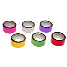 Adhesive tape holographic 18 mm x 10 m., Mix
