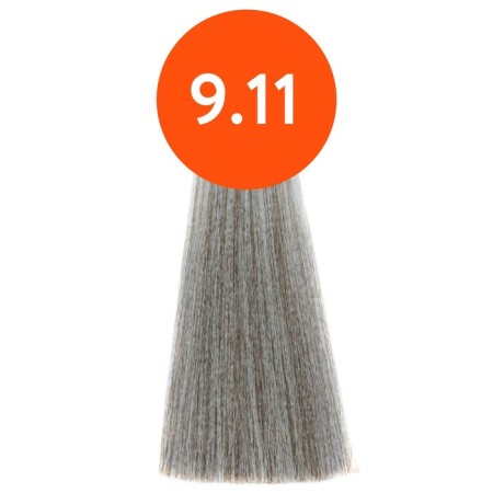 Cream-coloring hair permanent OLLIN Professional N-Joy, tone 9/11, intensively papel blond, 100 ml-1