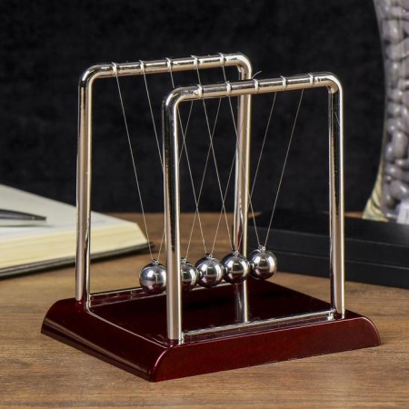 Pendulum "Technic balls" Square 13.5 x 13.5 x 11 cm