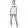 Meow T -shirt, size 42, white color