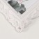 Photo frame plastic 10x15 cm "Leaves, patterns" white 22.7x17.5 cm