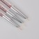 A set of hands for nail design, 3 pcs, 13.5 cm, transparent color
