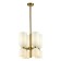 Orinoco chandelier, 8x60W E14, bronze color, IP20