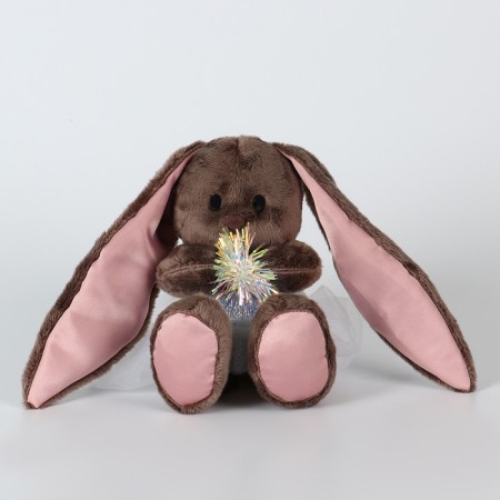 Soft toy "Snowflake LI", Bunny, 25 cm-2