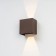 Wall lamp Mantra Davos XL, LED, 1830LM, 4000K, 150x100x150 mm, brown color