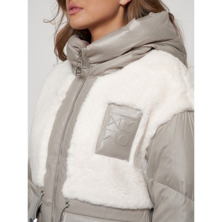 Winter jacket, size 50, light brown color-13