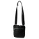 Male bag, genuine leather, black 23x3x25 cm