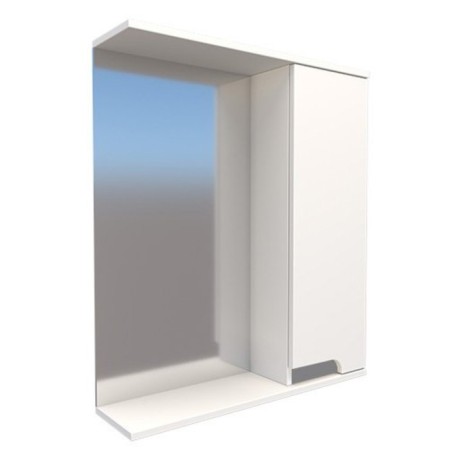 Cabinet-mirror Leon 60, right, gray color, 15 x 60 x 70