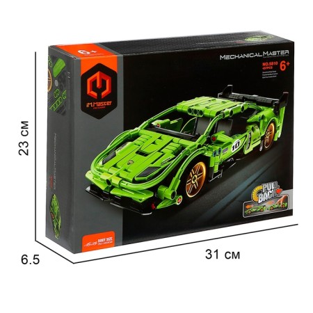 Designer Racing machine GAO BO LE MECHANICAL MASTER, Inertia, 457 parts, 6+-4