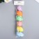 Decor Easter suspension "Egg - golden spots" set 6 pcs multi -colored 7x5x5 cm