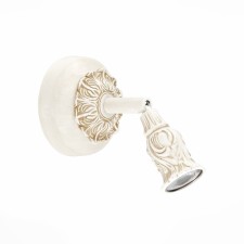 The lamp is wall-flowing ST LUCE. SL575.501.01. Stucchi. 1x3 W, LED, 8x11 cm, white color