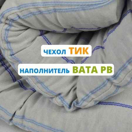 Children's cotton mattress, size 60x120 cm, color mix, tic-3