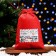 Gift bag with thermonacleka, 16 x 24 cm, red