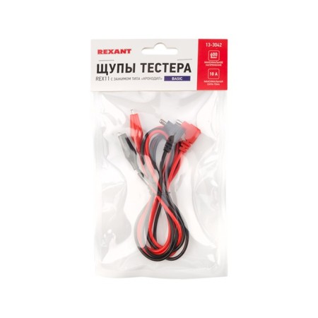 Rexant Rex11 tester probes with a crocodile clip-1