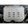 RIVAL radiator protection for JAC T6 2018-n., 3 mm aluminum, with fasteners