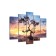 Carty clock wall modular "tree", silent, 80 x 140 cm