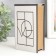 Safe Brush Tree leatherette "Home. Design" White 17x11x5 cm