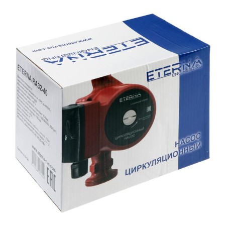 Circulation pump Eterna RA 32-40, 25/35/45 W, pressure 4 m, cable 0.9 m-3