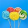 Caramel on a stick "Chakmak. Shell" Fruit taste, 20 g
