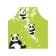 Apron kitchen with a photo print "Panda smile", adjustable, size OS