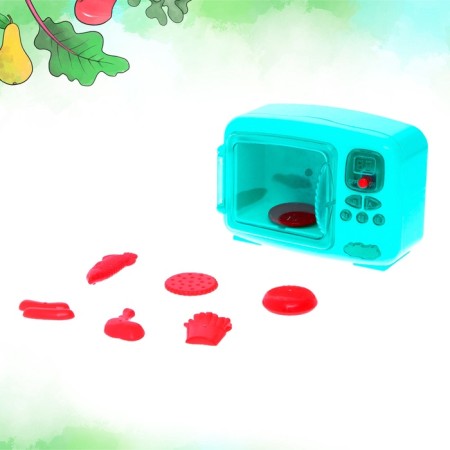 Household appliances "Microwave oven", light, sound-5