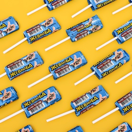 Chewing candy "Zhevamba" Super Tattoo Tutto-Futti, 10 g-2