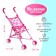 Stroller for dolls, cane, metal frame