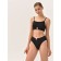 Credes slips women Mirey, size 46, black color