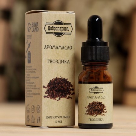 Essential oil "Carnation", Convenient dispenser, 10ml, "Dobroparov"